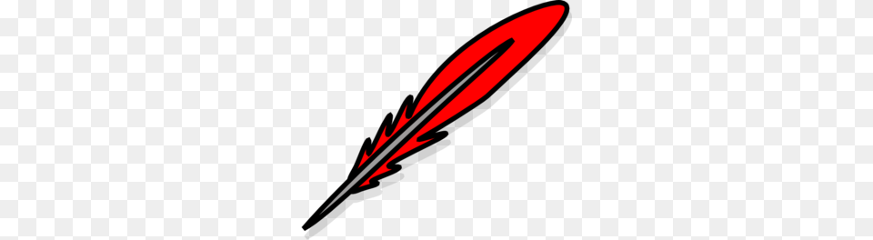 Red Feather Clip Art, Spear, Weapon, Blade, Dagger Png