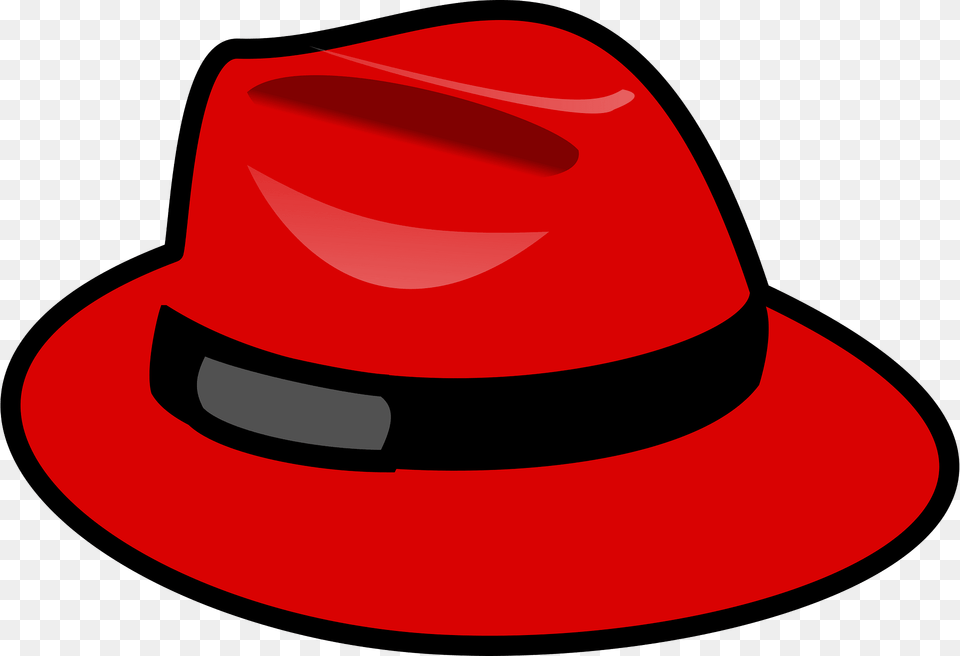 Red Felt Hat Clipart, Clothing, Sun Hat, Cowboy Hat Png