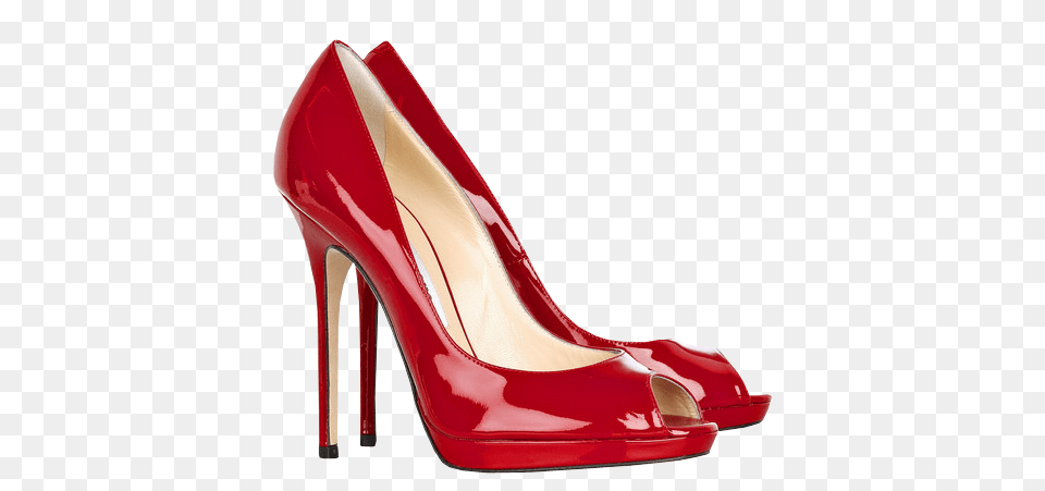 Red Female Heels Clipart, Clothing, Footwear, High Heel, Shoe Free Png