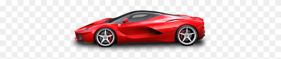 Red Ferrari Laferrari Car Image, Vehicle, Coupe, Transportation, Sports Car Free Transparent Png