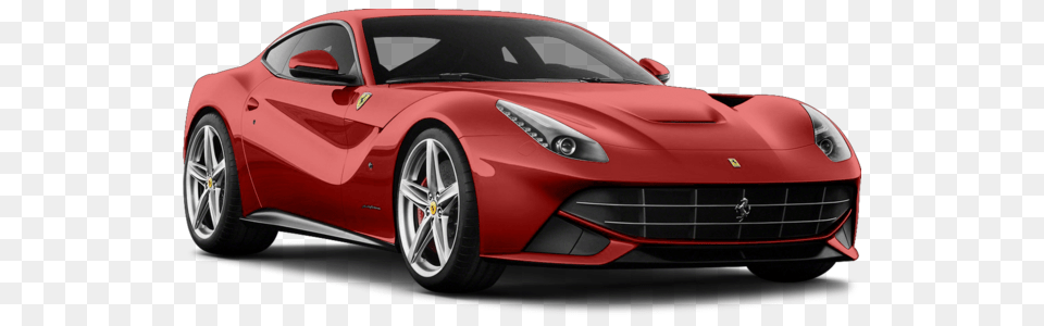 Red Ferrari Logo Image Images Ferrari Car, Vehicle, Coupe, Transportation, Sports Car Free Png Download