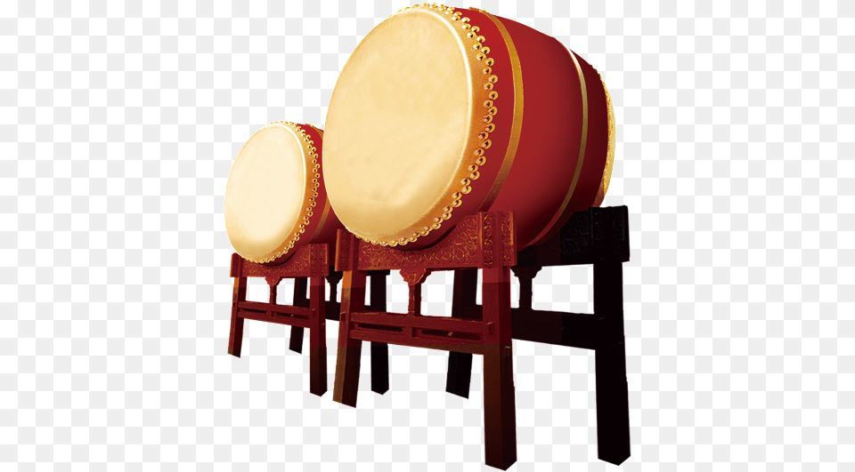 Red Festive Chinese Drum Decoration Vector Vector Bedug, Musical Instrument, Percussion Png