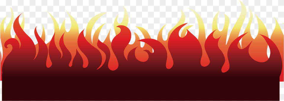 Red Fire Cartoon, Flame Png Image
