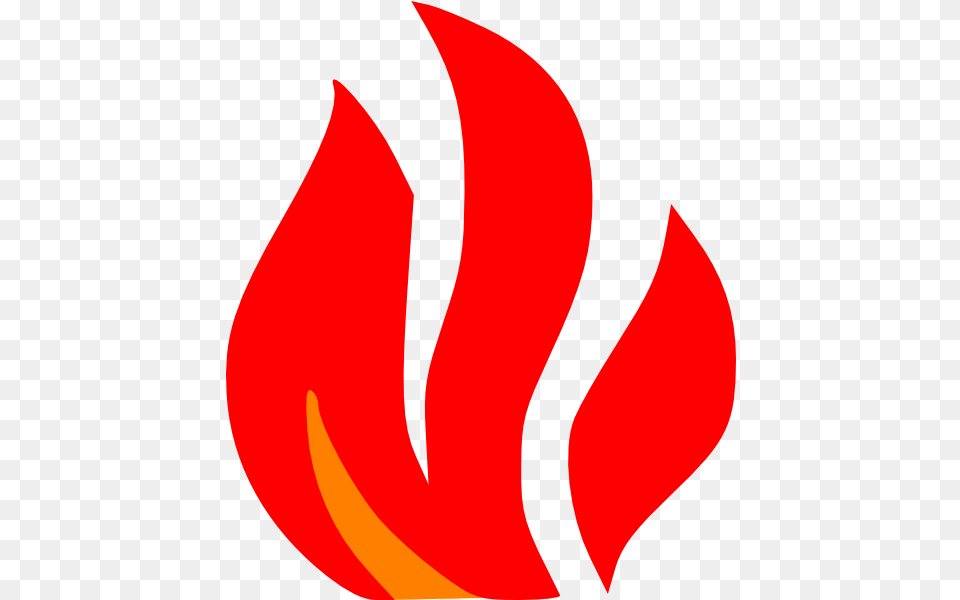 Red Fire Clipart Image With No Red Fire Clipart, Flame, Nature, Night, Outdoors Free Png