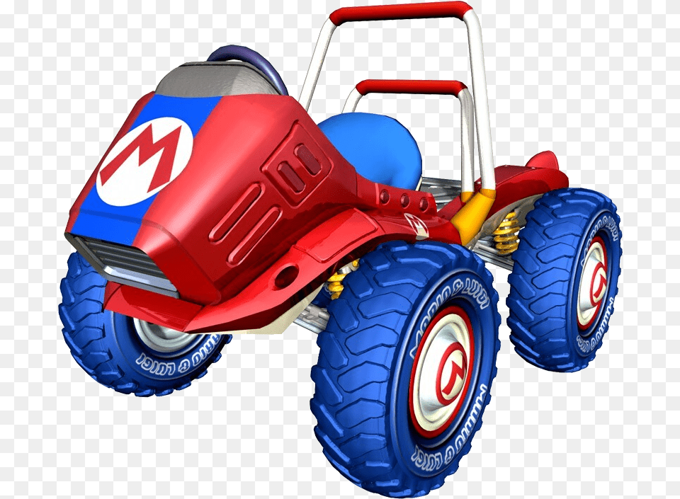 Red Fire Mario Kart Double Dash Mario Kart, Wheel, Machine, Buggy, Vehicle Png