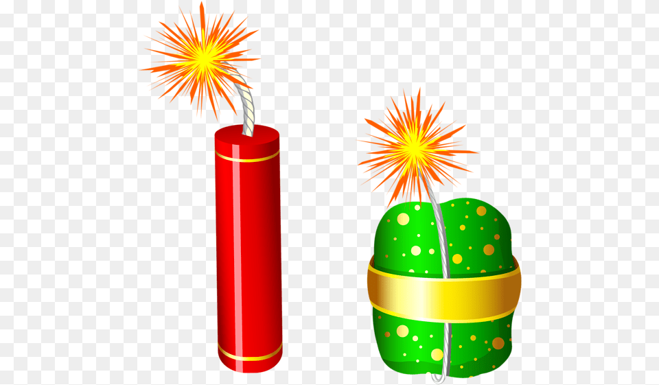 Red Firework Clipart Firecrackers, Dynamite, Weapon Png Image