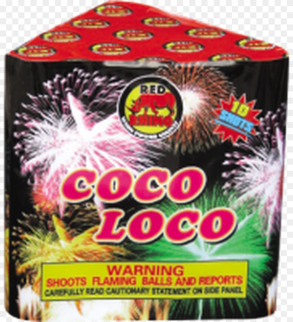Red Fireworks, Gum, Can, Tin Free Png Download