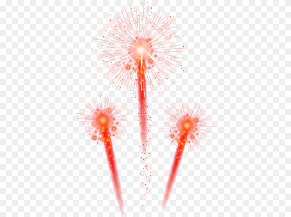 Red Fireworks Fireworks Free Png Download