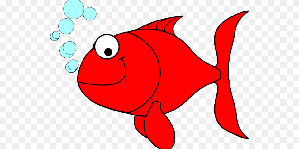 Red Fish Clipart Red Fish Blue Fish Clipart, Animal, Sea Life, Shark Free Png Download