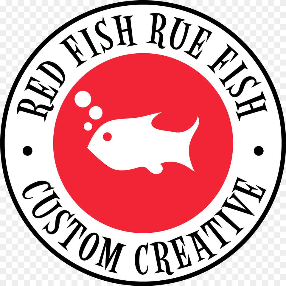 Red Fish Rue Fish Circle, Logo, Symbol Free Png Download