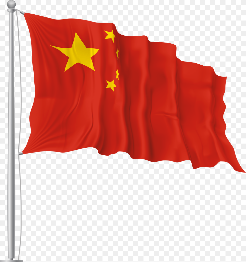 Red Flag, Clothing, Coat, China Flag Free Png Download
