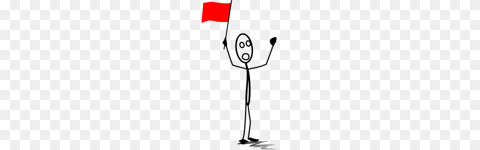 Red Flag Clip Art, Person, Face, Head Free Png