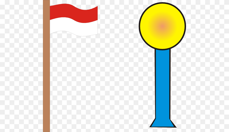 Red Flag On Pole Clip Art Png Image