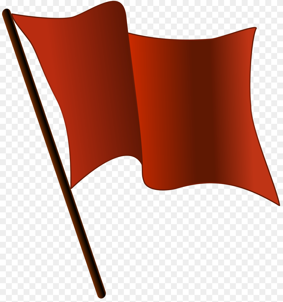 Red Flag Waving, Cushion, Home Decor Png
