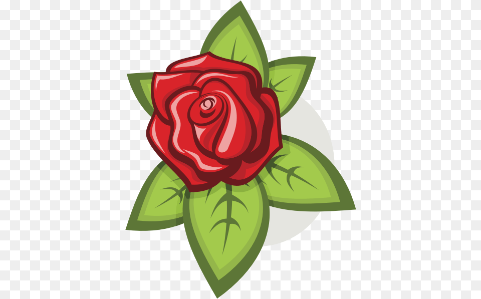 Red Flower And Leaves Rose, Plant, Dynamite, Weapon, Pattern Free Png