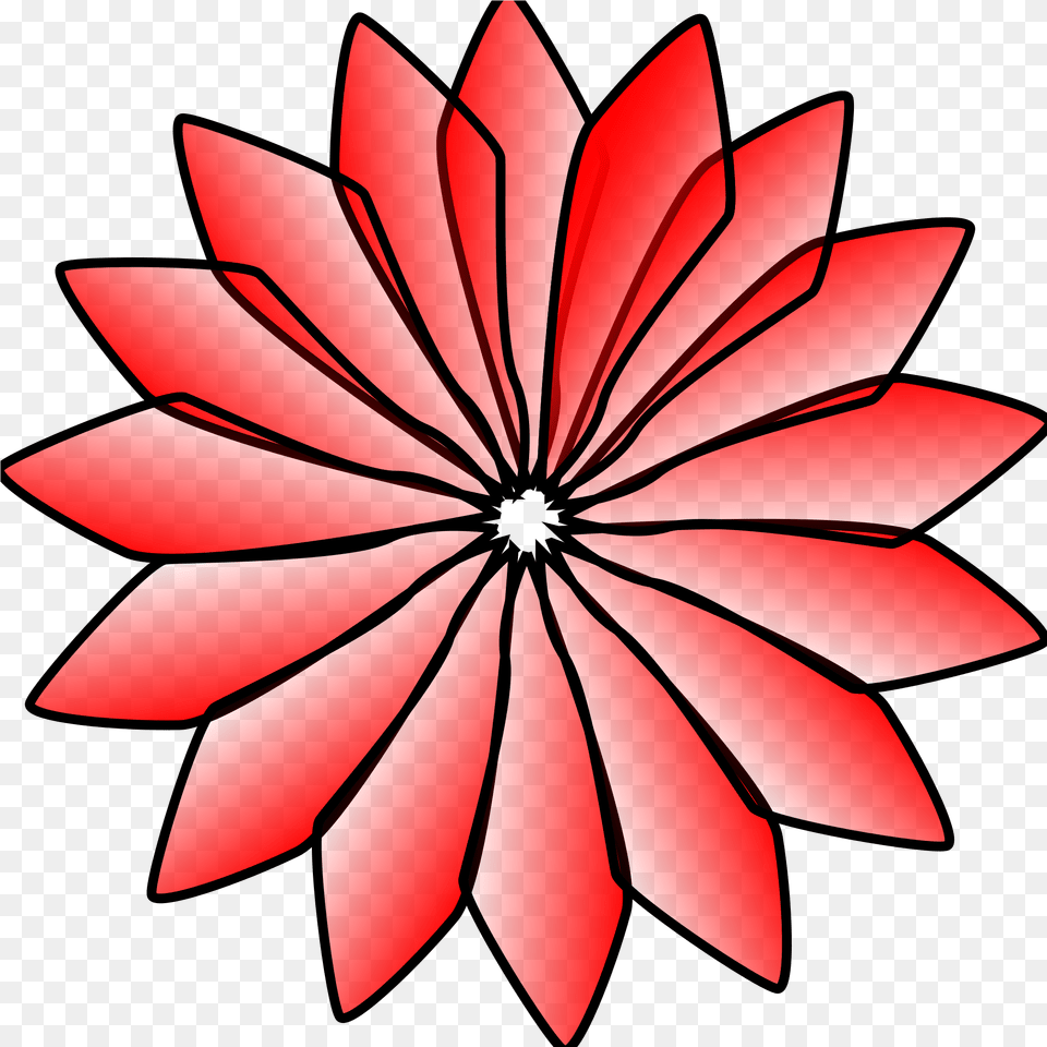 Red Flower Clip Arts For Web Clip Arts Clip Art, Plant, Dahlia, Daisy, Leaf Free Png
