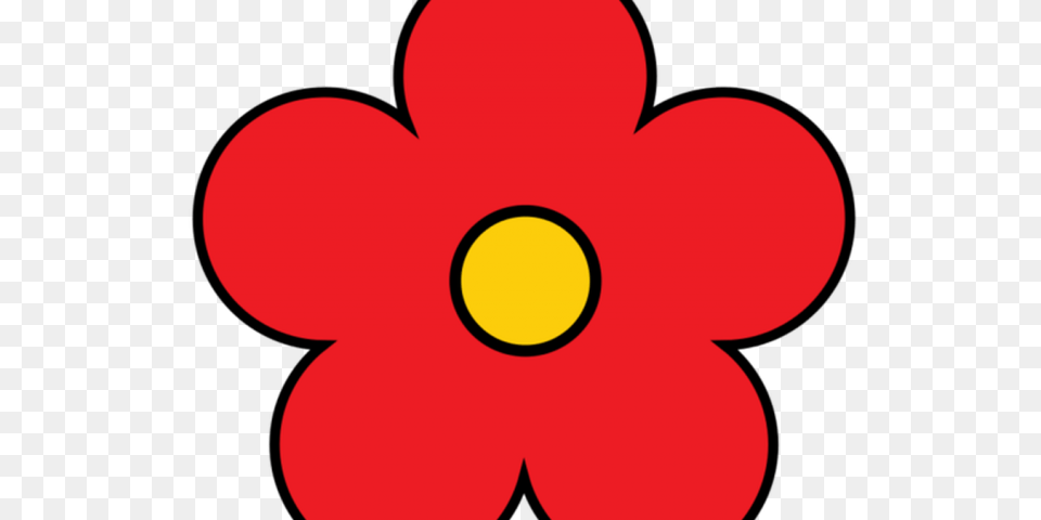 Red Flower Clipart Cute, Anemone, Plant, Petal, Daisy Free Png Download