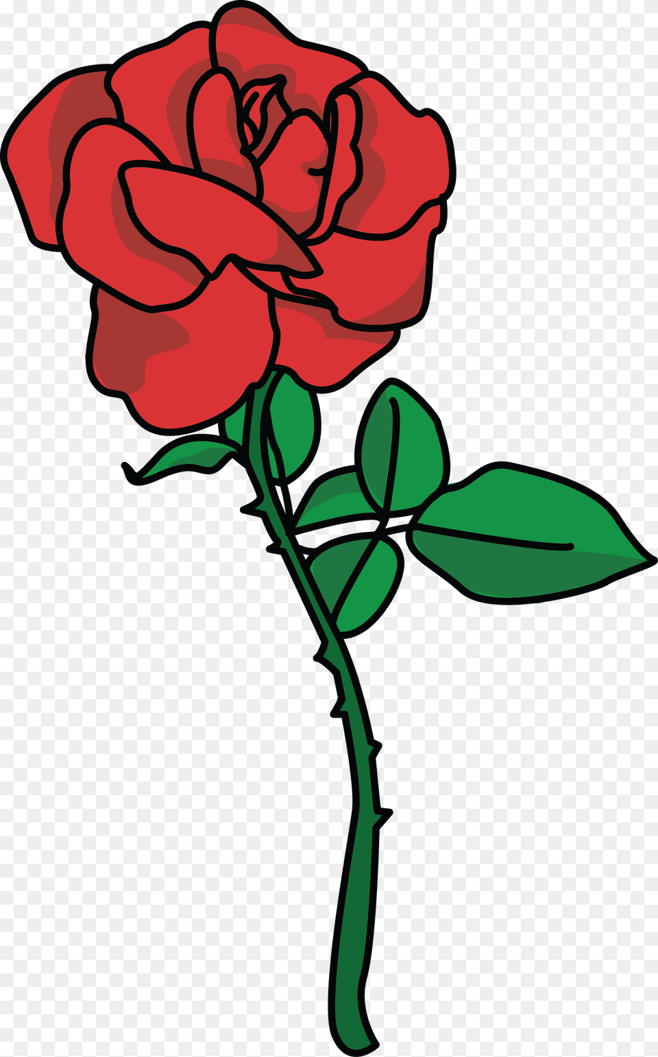 Red Flower Clipart Res, Plant, Rose, Dynamite, Weapon Png Image