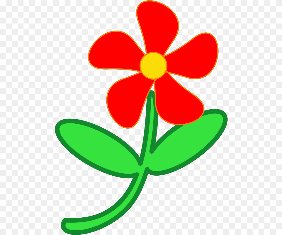 Red Flower Cute Svg Clip Arts Download Download Clip Art Apple Flower Clip Art, Petal, Plant, Daisy, Anther Png Image
