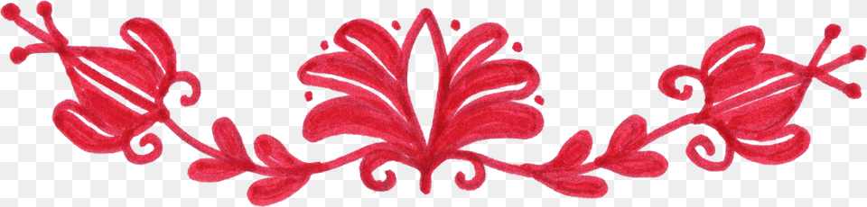 Red Flower Drawing, Petal, Plant, Velvet, Pattern Png
