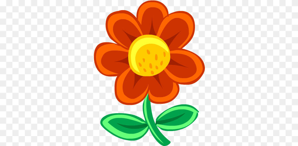 Red Flower Icon Of Nature Icons Flower Icon, Dahlia, Daisy, Petal, Plant Free Png