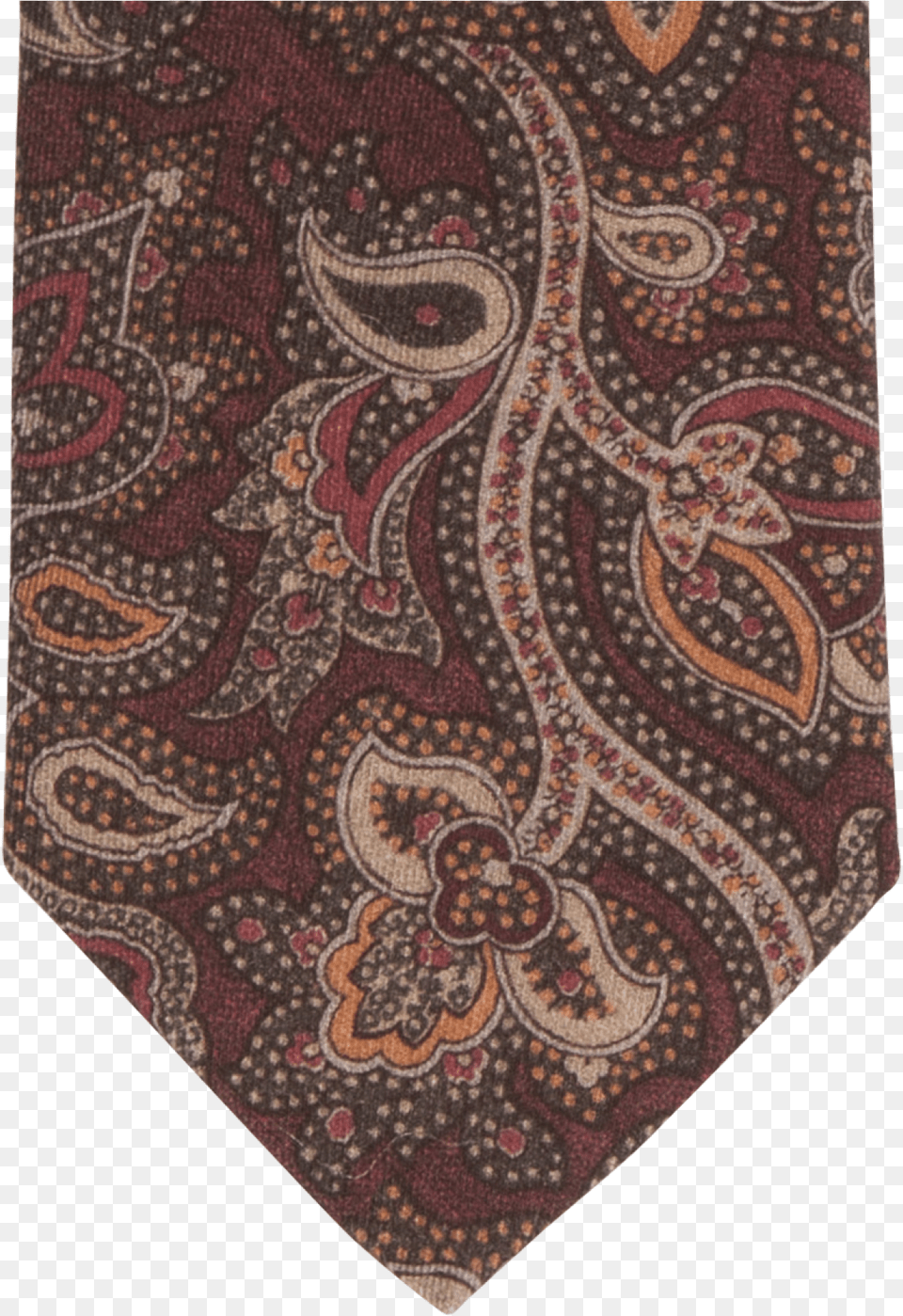 Red Flower Paisley Print Wool Tie Carpet, Pattern, Home Decor, Wedding, Person Png