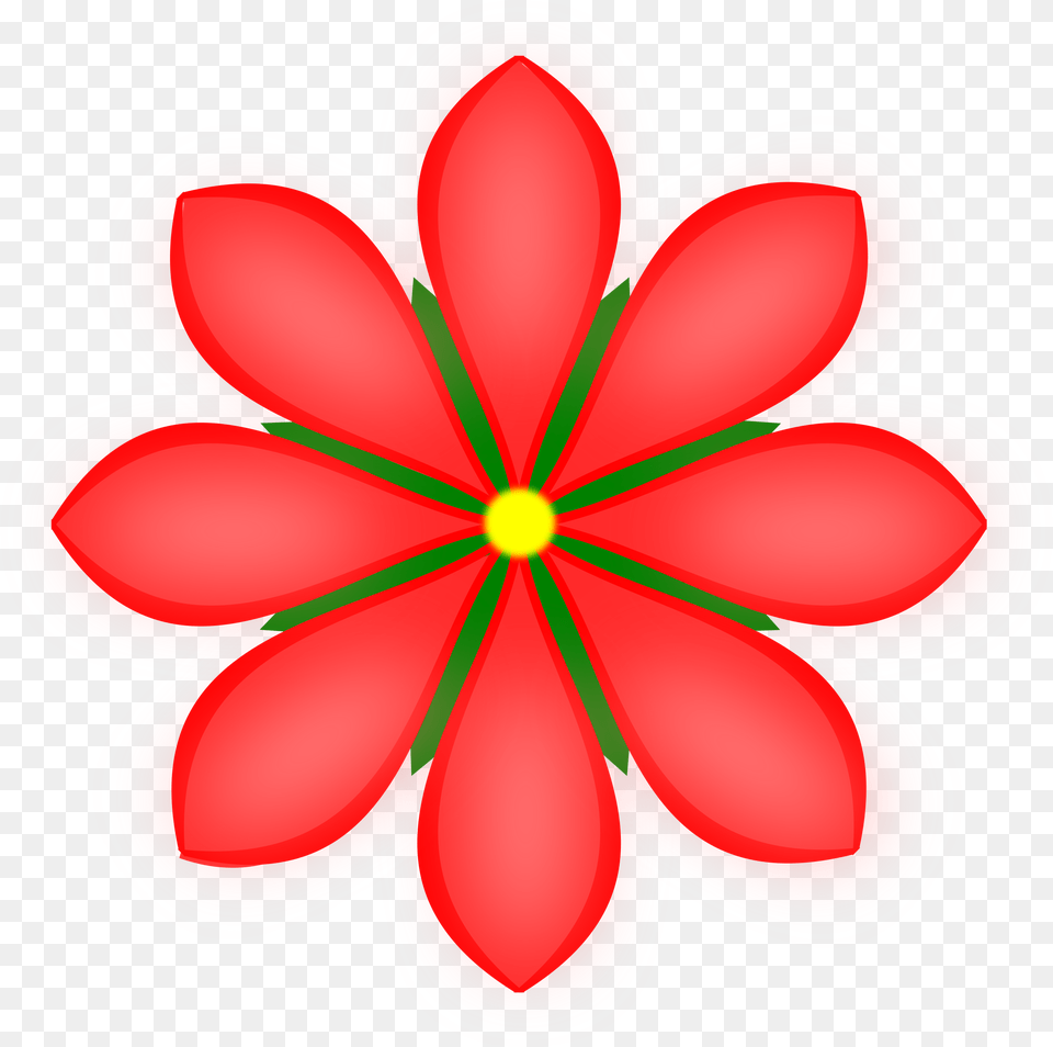 Red Flower Vector Modanisa Logo, Dahlia, Plant, Petal, Daisy Png Image