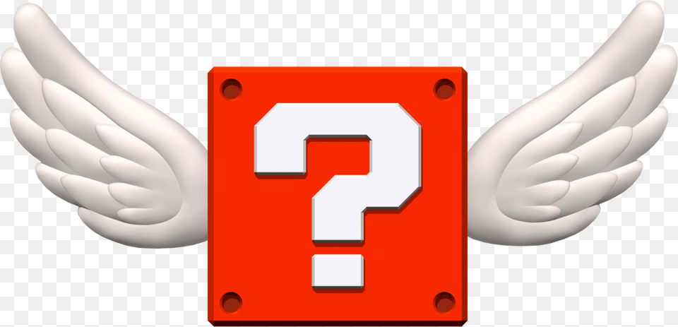 Red Flying Block Nsmbdiy Super Mario Flying Block, Number, Symbol, Text, Dynamite Png