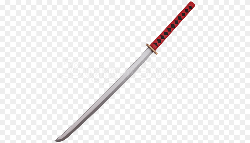 Red Foam Samurai Katana, Sword, Weapon, Blade, Dagger Free Png Download