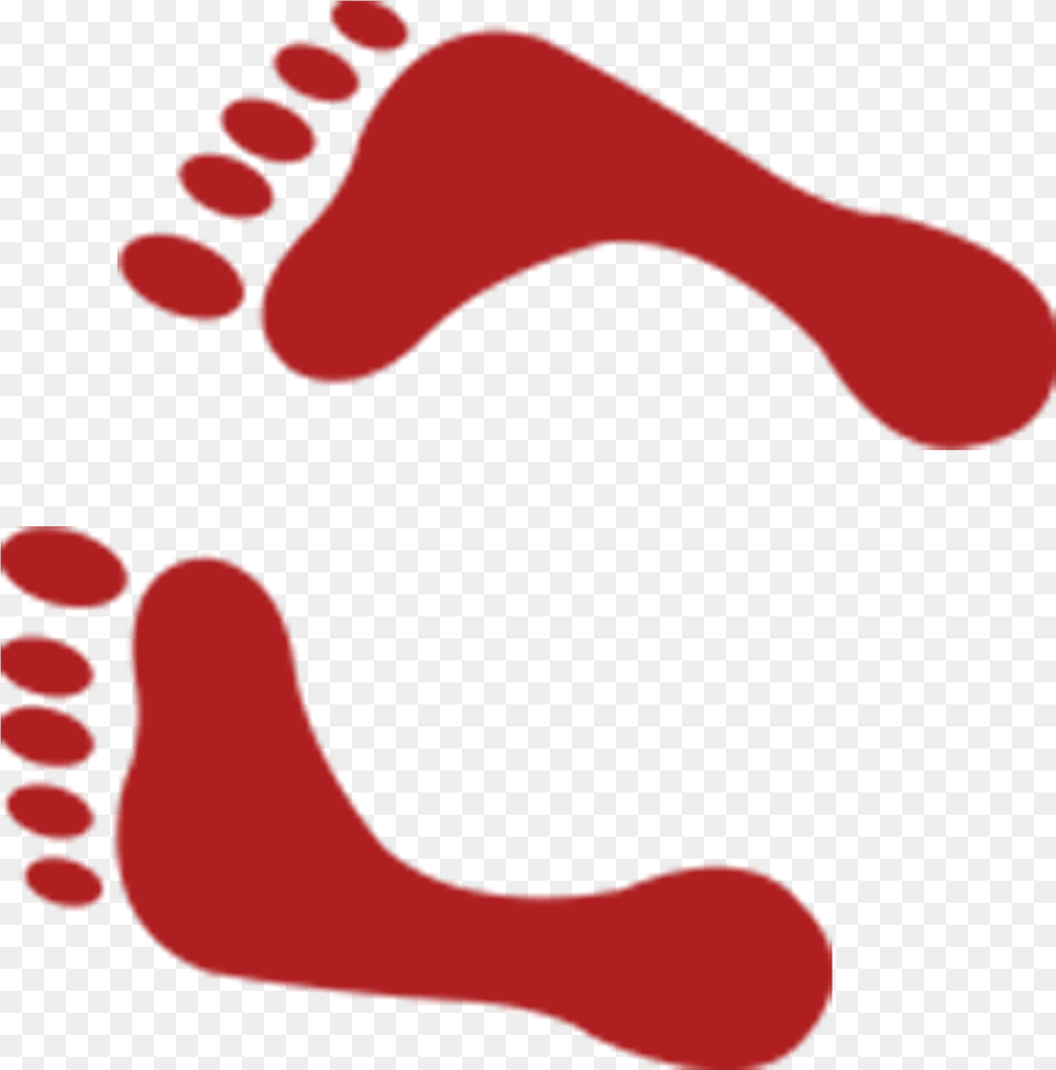 Red Foot Print, Footprint, Baby, Person Free Transparent Png