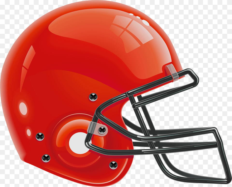 Red Football Helmet Clip Art Png