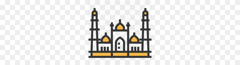 Red Fort Vector Clipart The Red Fort Clip Art Clipart, Architecture, Building, Dome, Mosque Png