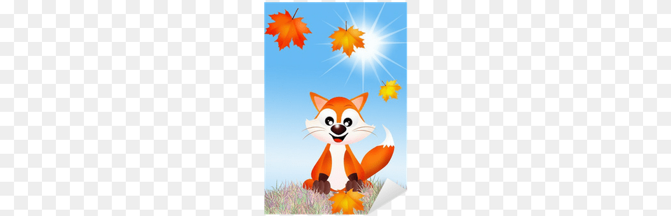 Red Fox, Leaf, Plant, Animal, Fish Png Image