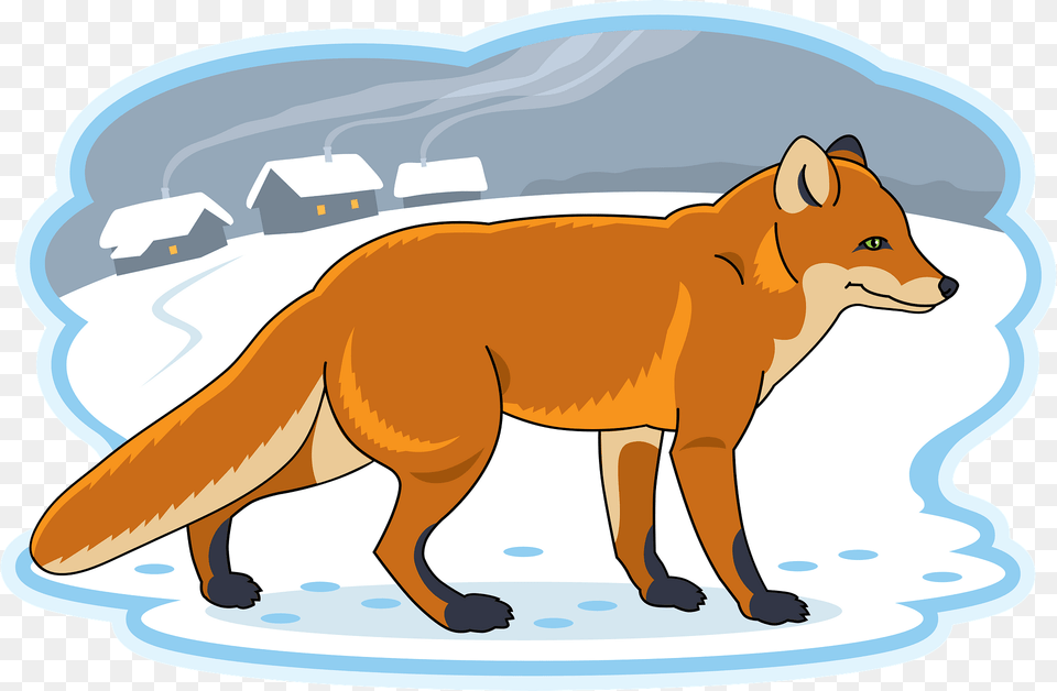 Red Fox Clipart, Animal, Canine, Mammal, Red Fox Free Transparent Png