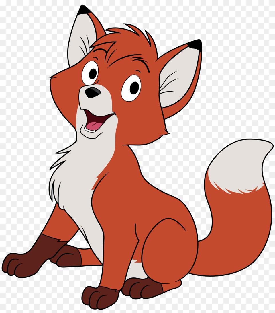 Red Fox Clipart Carton, Cartoon, Baby, Person Png Image