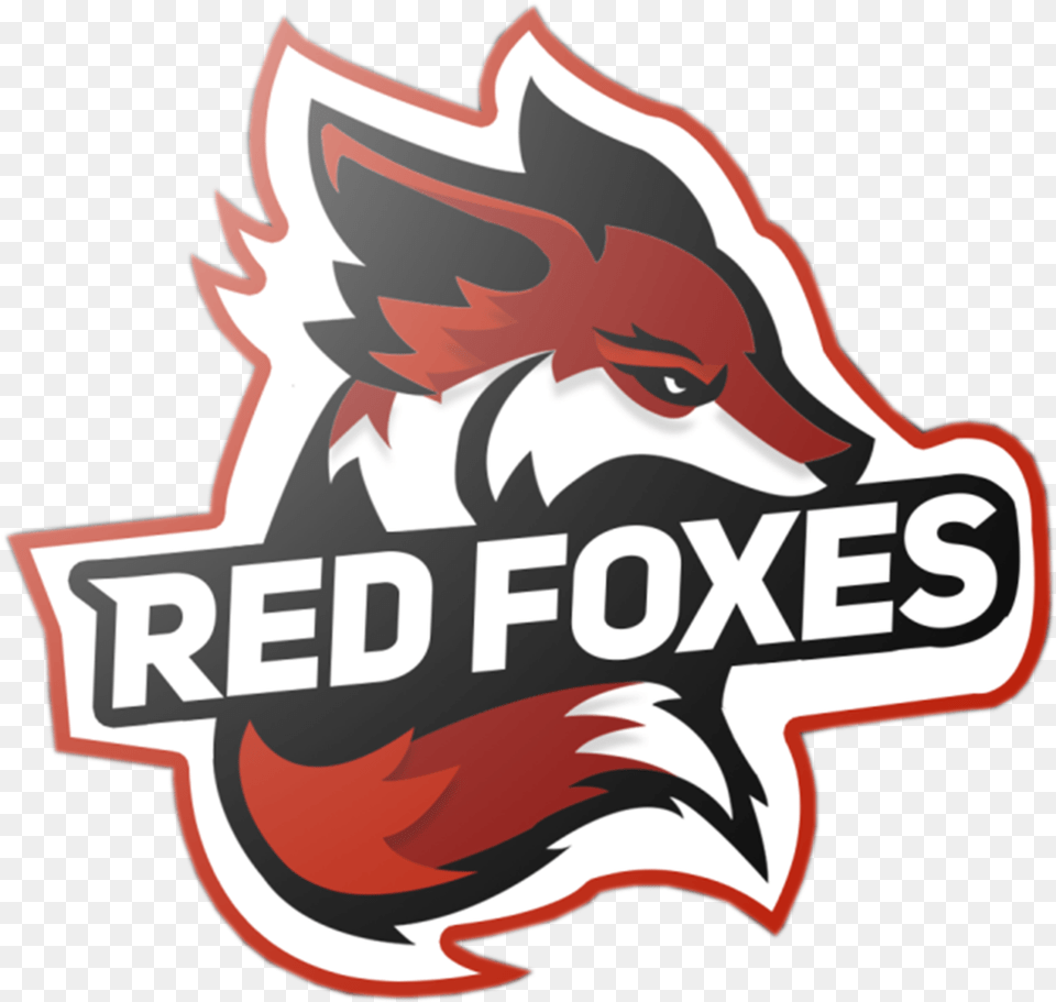 Red Foxes Rf Pubg Logo, Sticker, Emblem, Symbol, Dynamite Png Image