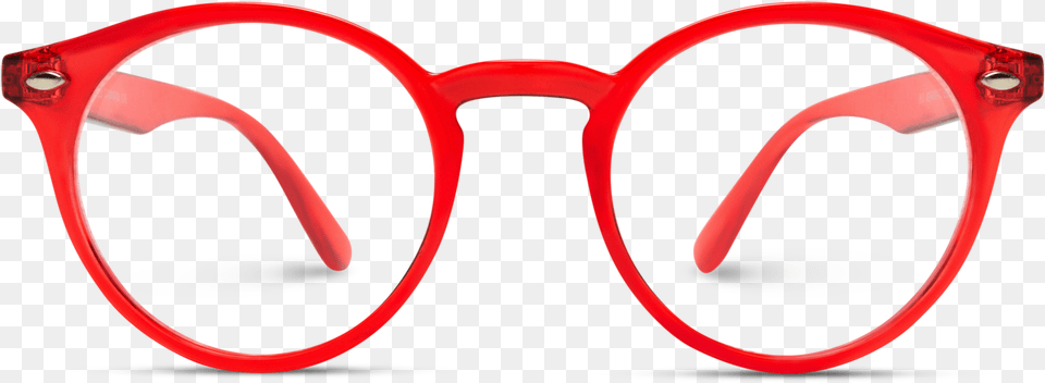 Red Frame Clear Prescription Eyeglasses Clear Red, Accessories, Glasses, Sunglasses, Smoke Pipe Png
