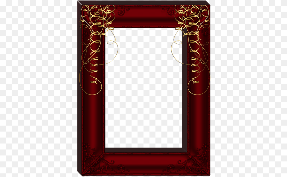 Red Frames Dark Red Picture Frame Free Png Download