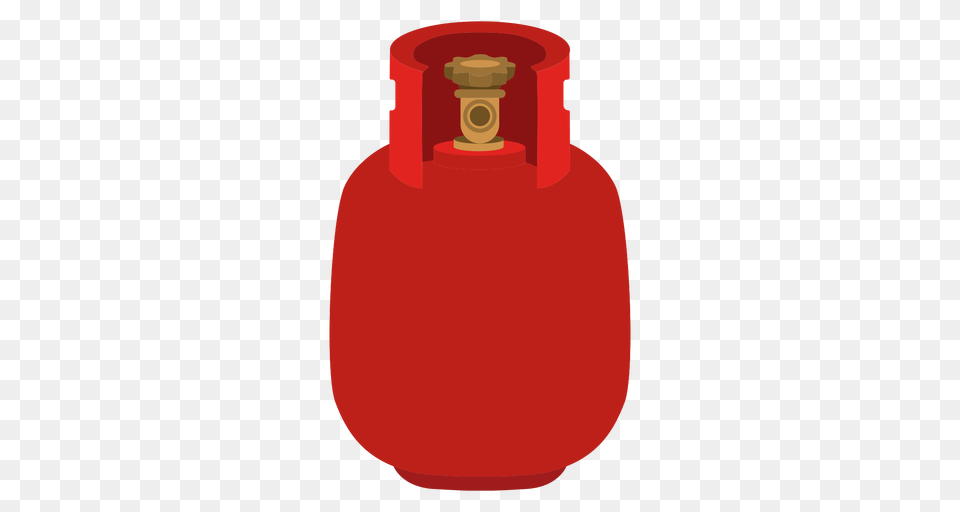 Red Gas Tank Icon, Cylinder, Ammunition, Grenade, Weapon Png