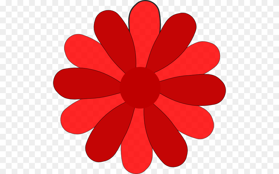 Red Gerber Daisy Clip Art, Flower, Petal, Plant, Dynamite Free Png Download