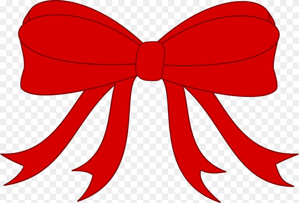Red Gift Bow Svg Red Ribbon Clipart, Accessories, Formal Wear, Tie, Bow Tie Free Transparent Png