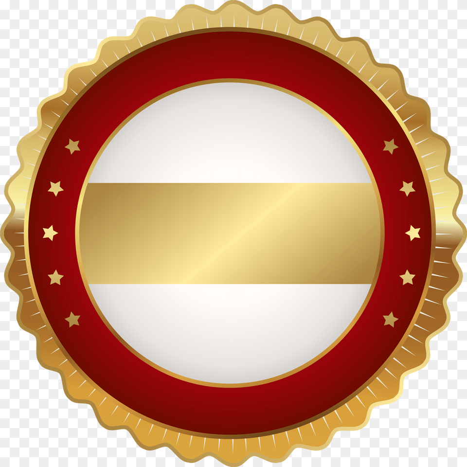 Red Gold Circle Vector Clipart Full Size Clipart Badge, Logo, Symbol Free Png