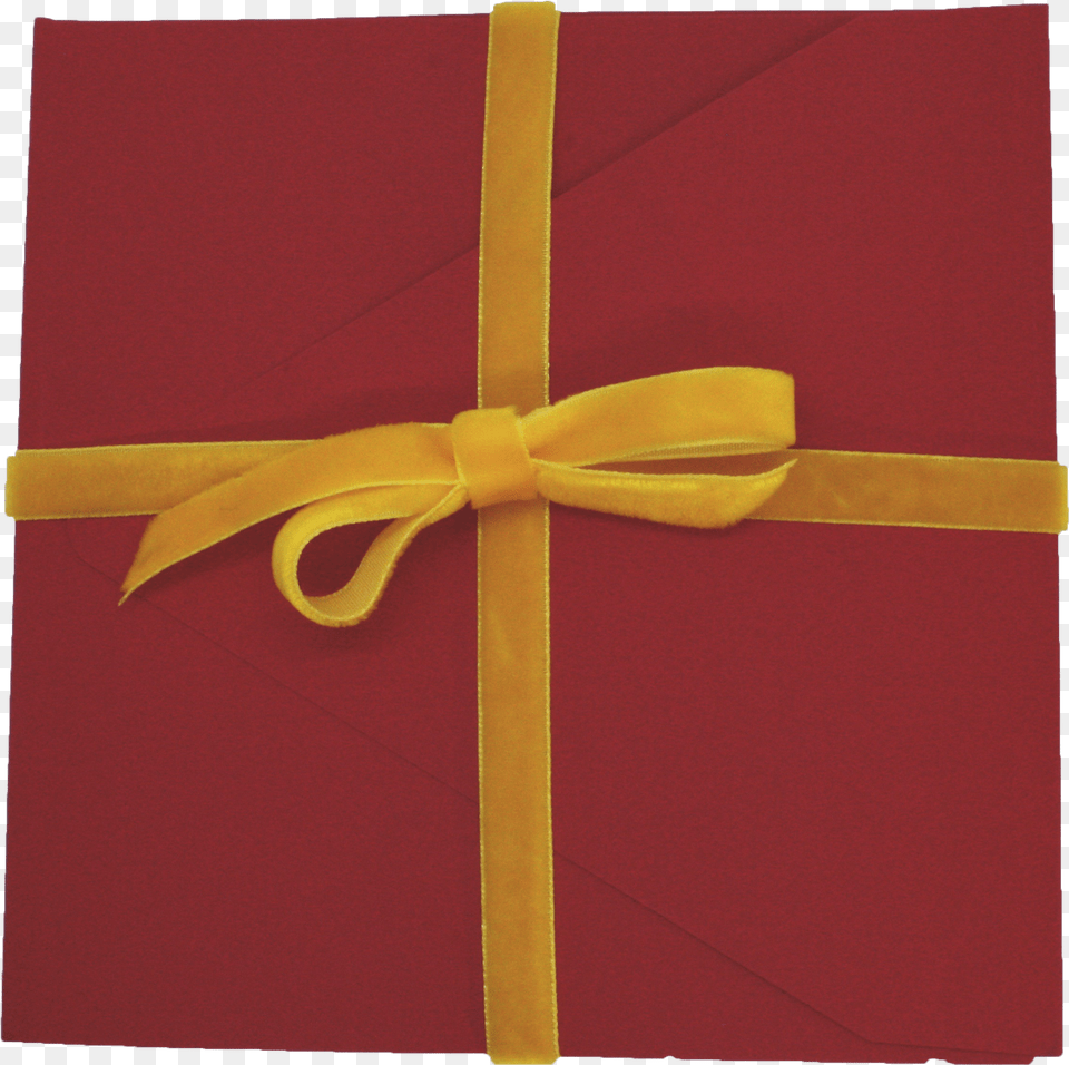 Red Gold Ribbon Free Transparent Png