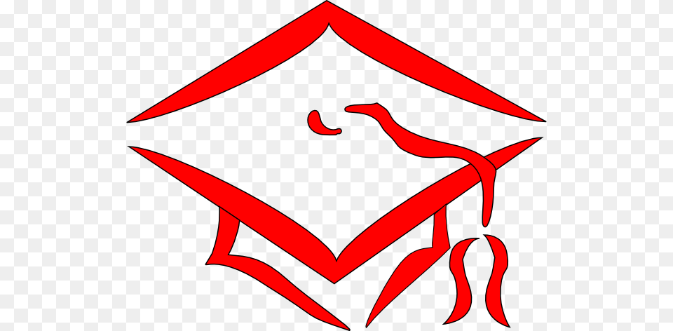Red Graduation Cap Clip Art, People, Person, Shark, Sea Life Free Transparent Png
