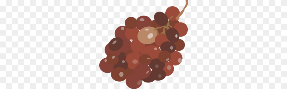 Red Grapes Clip Art, Food, Fruit, Plant, Produce Free Png Download