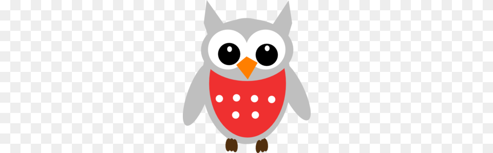 Red Gray Owl Clip Art, Baby, Person, Plush, Toy Free Png