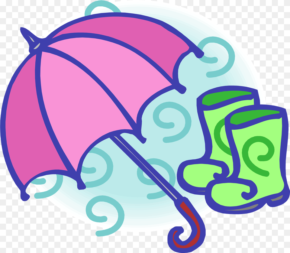 Red Green Rain 1956 1706 Transprent Free Download Umbrella And Rain Boots Clip Art, Canopy Png