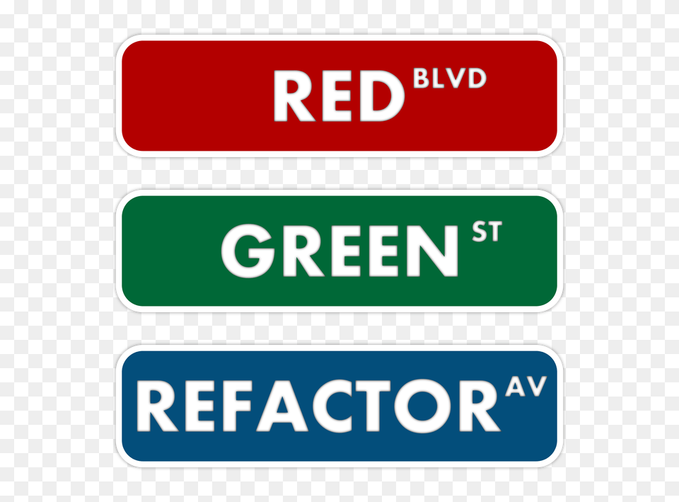 Red Green Refactor Street Sign Icons, Symbol, First Aid, Road Sign Free Png Download