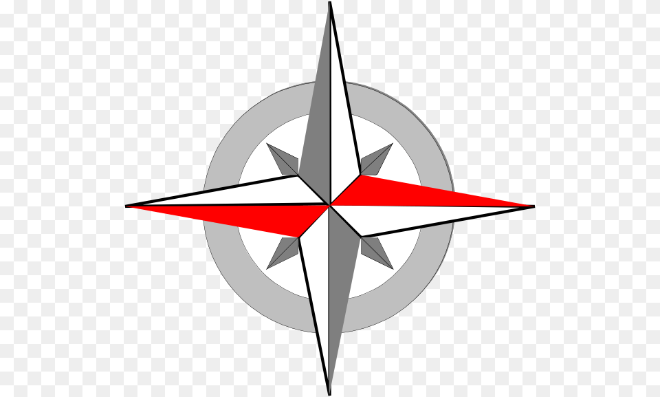 Red Grey Compass Final Svg Clip Arts Descargar Rosa De Los Vientos, Animal, Fish, Sea Life, Shark Free Transparent Png