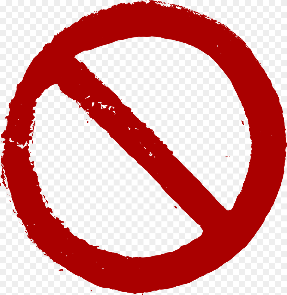 Red Grunge Prohibition Sign Smoking Banned In Public Housing, Symbol, Road Sign, Stopsign Free Png Download